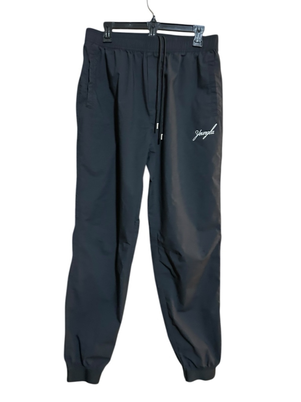 YoungLA 225 AirWave Joggers Men's XL Black Track Pants Training Gym SOLD OUT EUC
